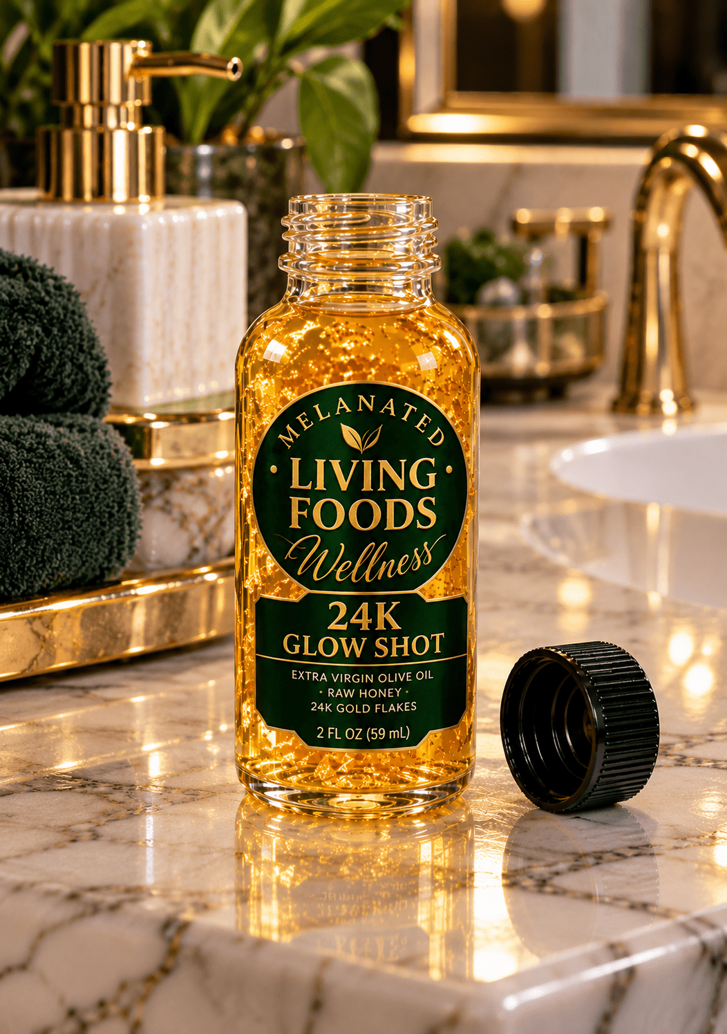 24K Glow Shot - Living Foods Holistics